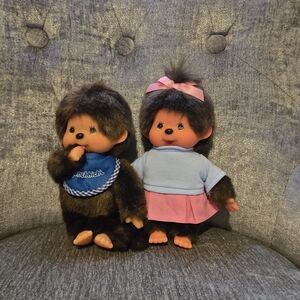 Authentic Monchhichi Skirt Girl & Boy